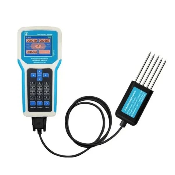 TTP-3007 Toprak Test Cihazı (Nem, Sıcaklık, EC, pH, NPK) <br>Portatif (IVSLAB)